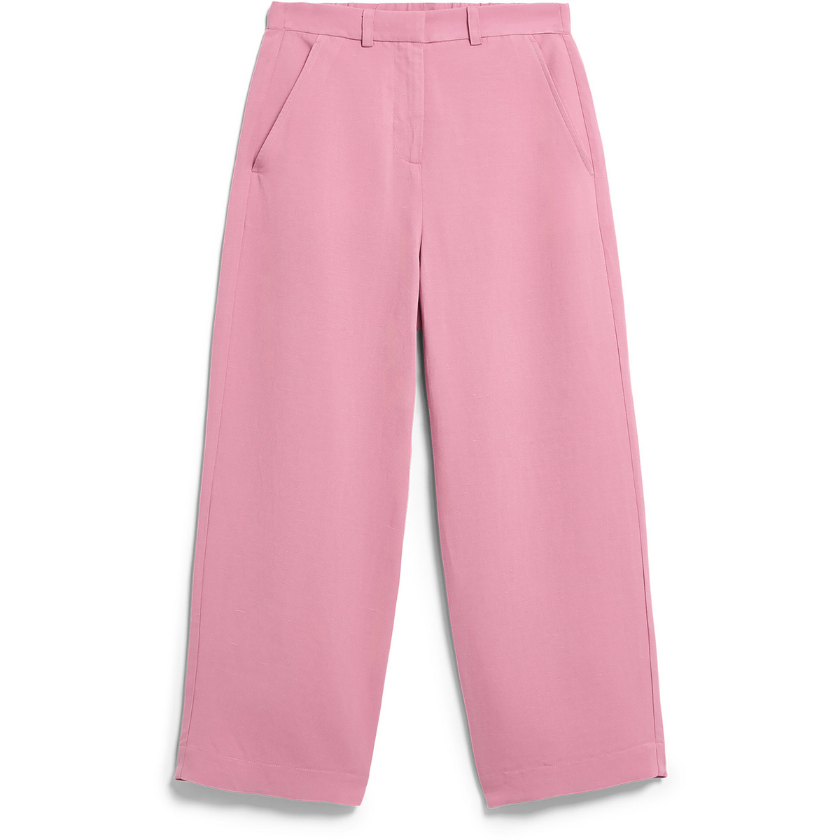 Armedangels Donna Pantaloni Caarunus Lino (Taglia XS, rosa)