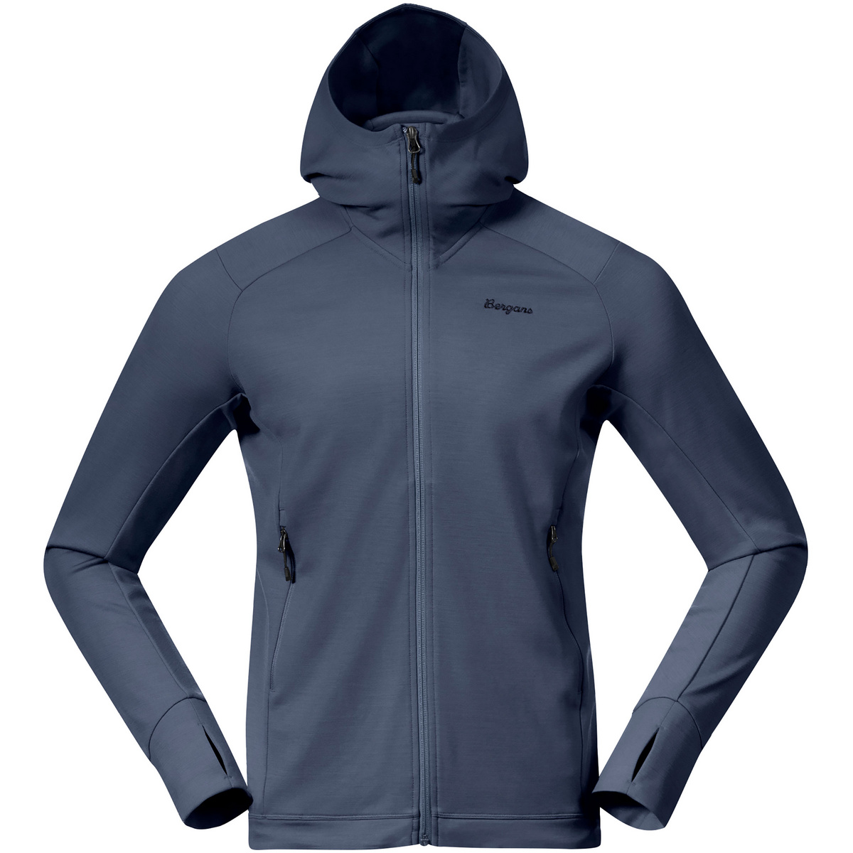 Image of Bergans Uomo Giacca Rabot Merino Tech Hoodie