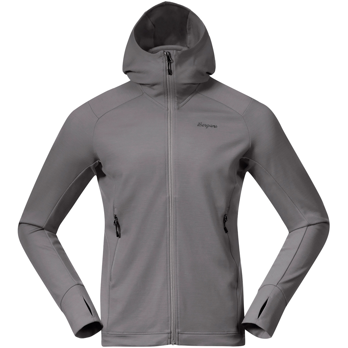 Image of Bergans Uomo Giacca Rabot Merino Tech Hoodie