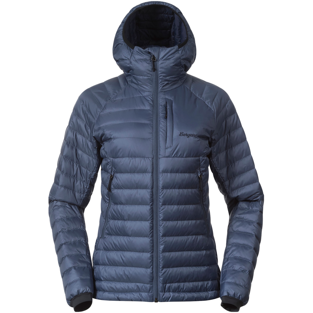 Bergans Donna Giacca Vaagaa Light Down Hoodie (Taglia S, Blu)