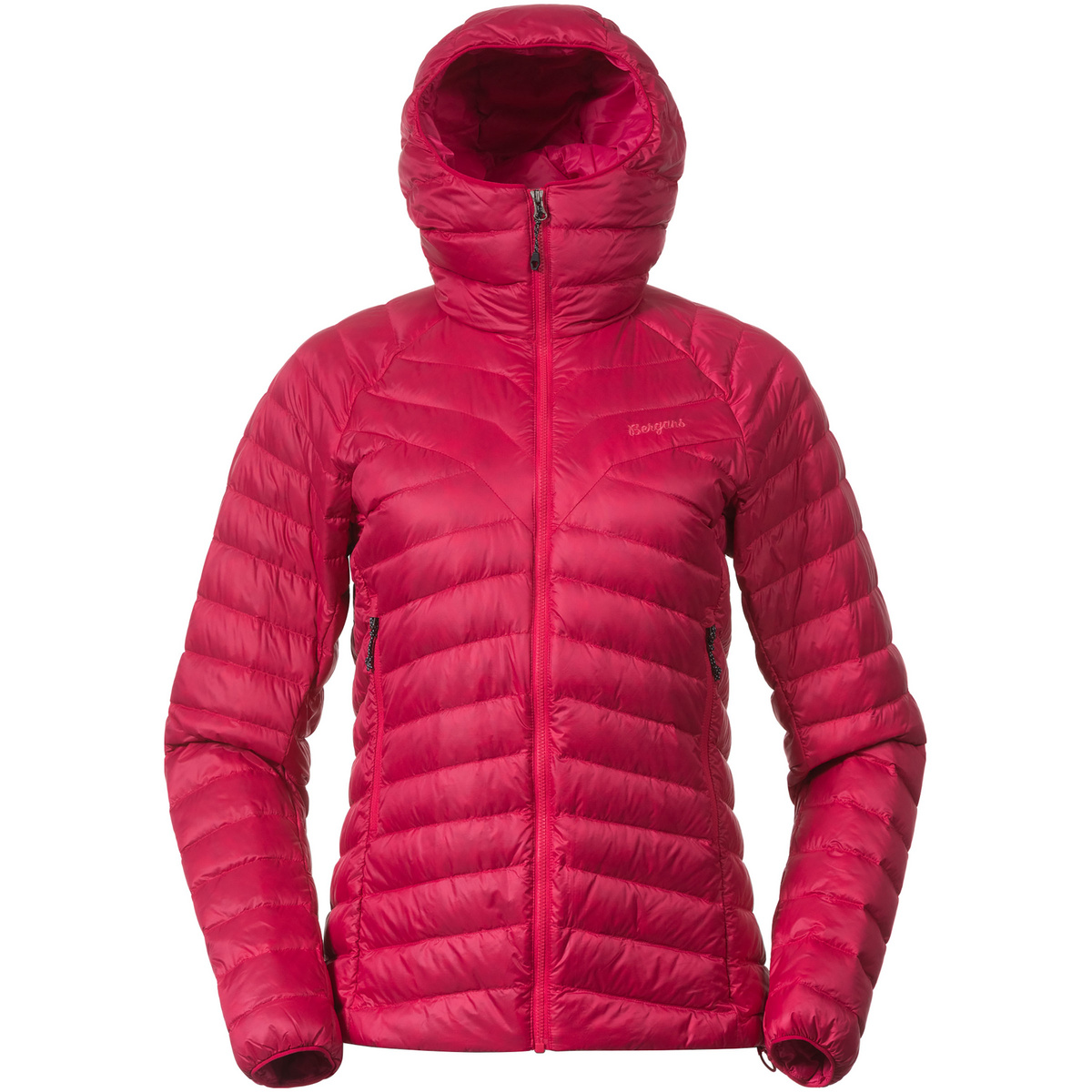 Bergans Donna Giacca Tind Light Down Hoodie (Taglia S, Magenta)