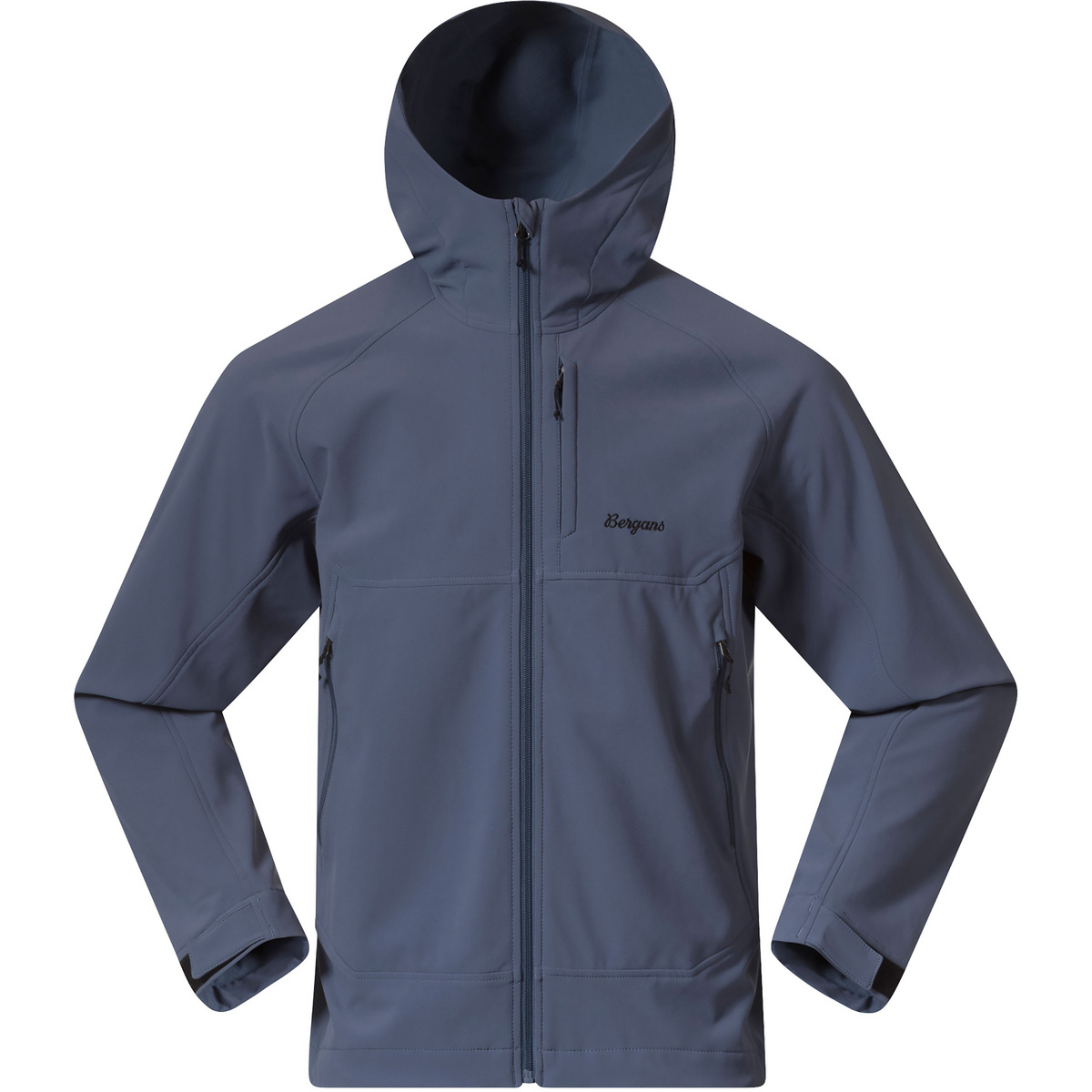 Bergans Uomo Giacca Vaagaa Softshell Hoodie (Taglia XL, Blu)