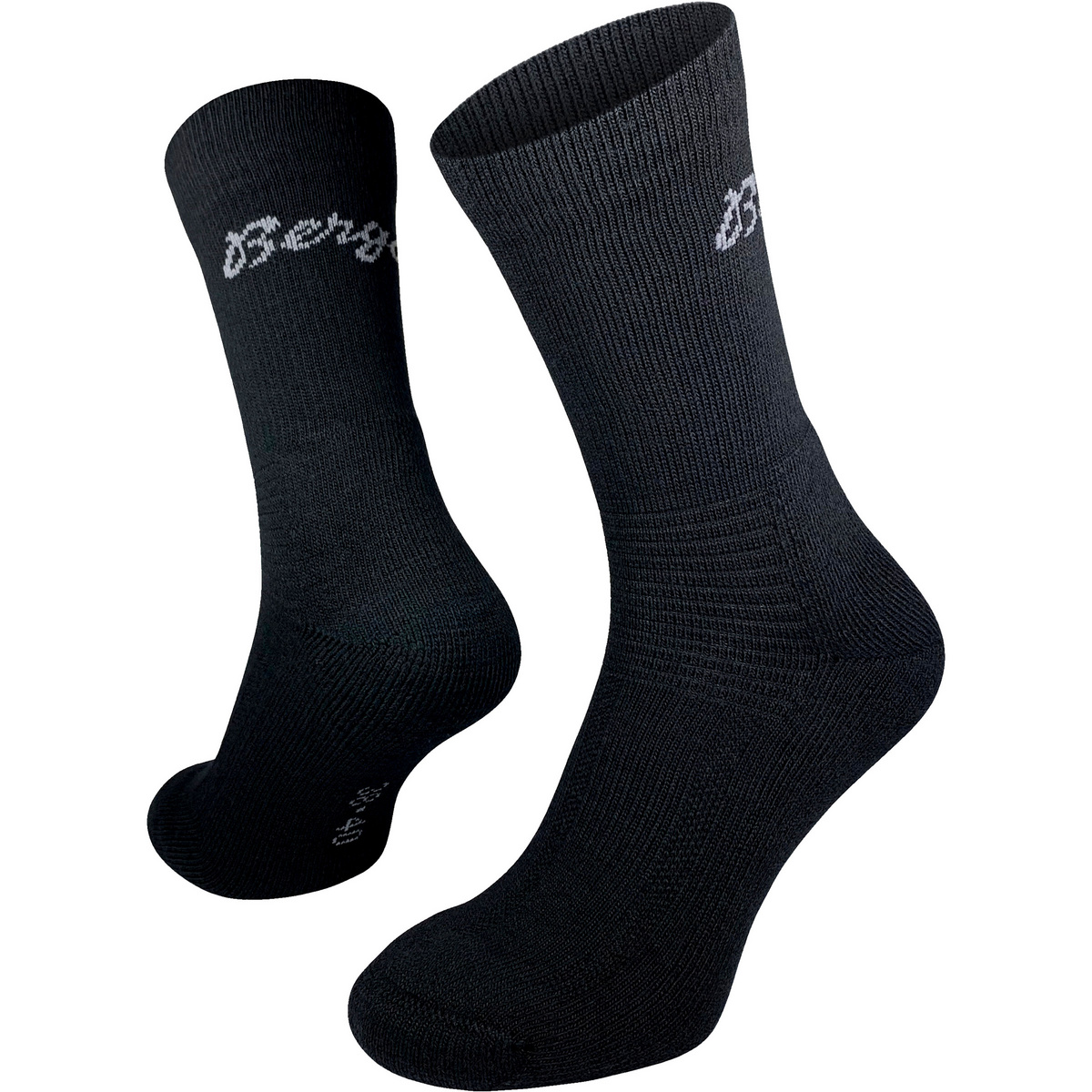 Bergans Allround Mid Merino Cushioned Socken (Größe 38 , schwarz)