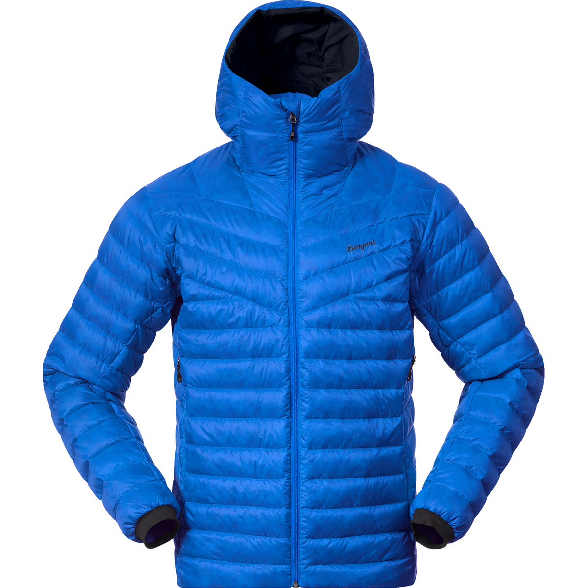 Bergans Uomo Giacca Rabot Light Down Hoodie (Taglia M, Blu)