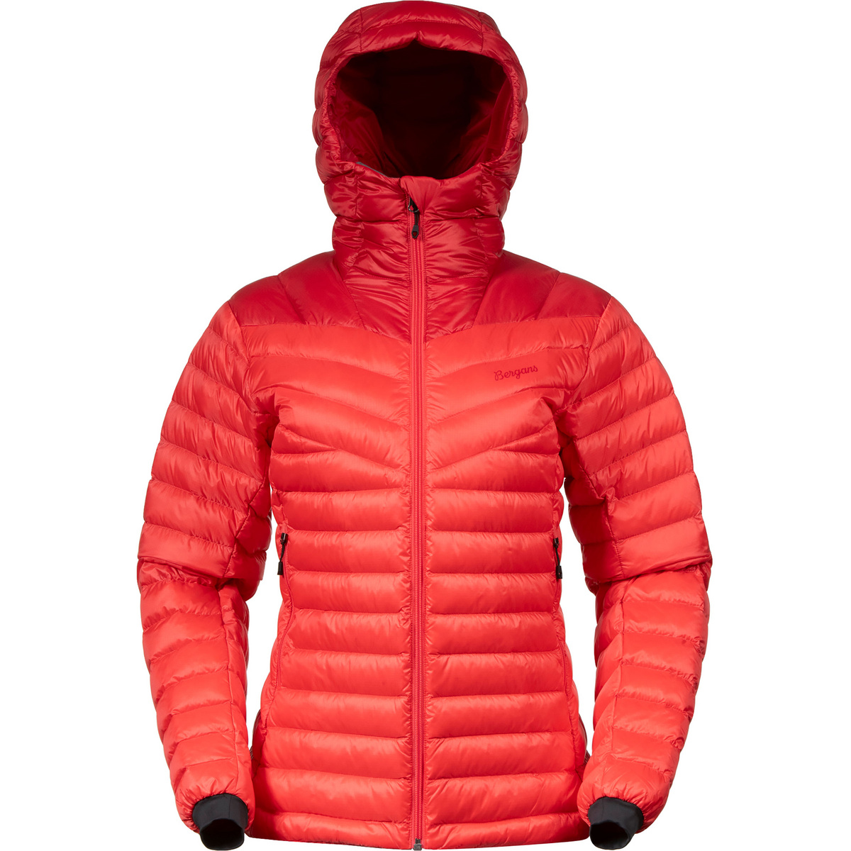 Bergans Damen Rabot Light Down Hoodie Jacke (Größe M, orange)