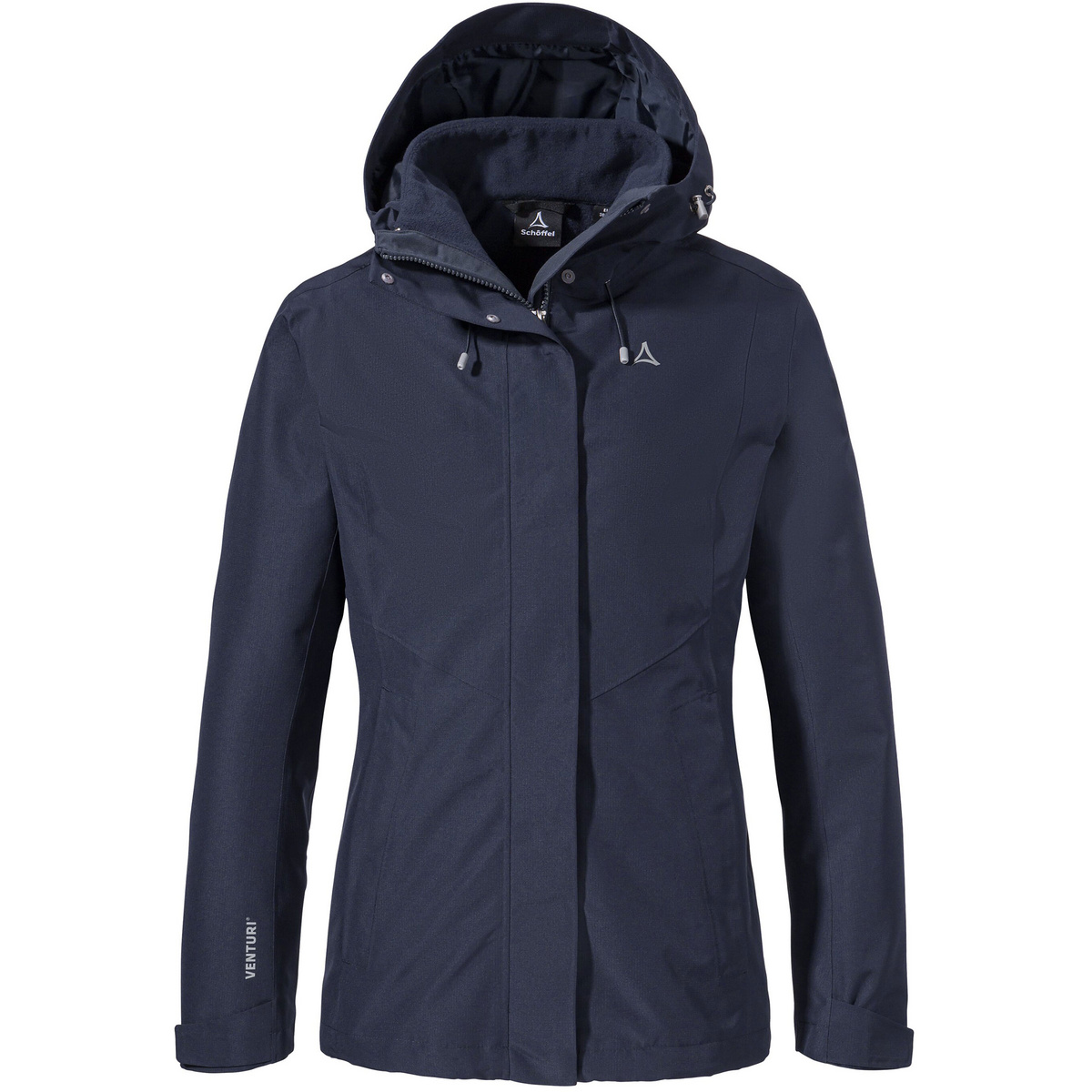 Schöffel Donna Giacca Style Okere 3in1 (Taglia XS, Blu)