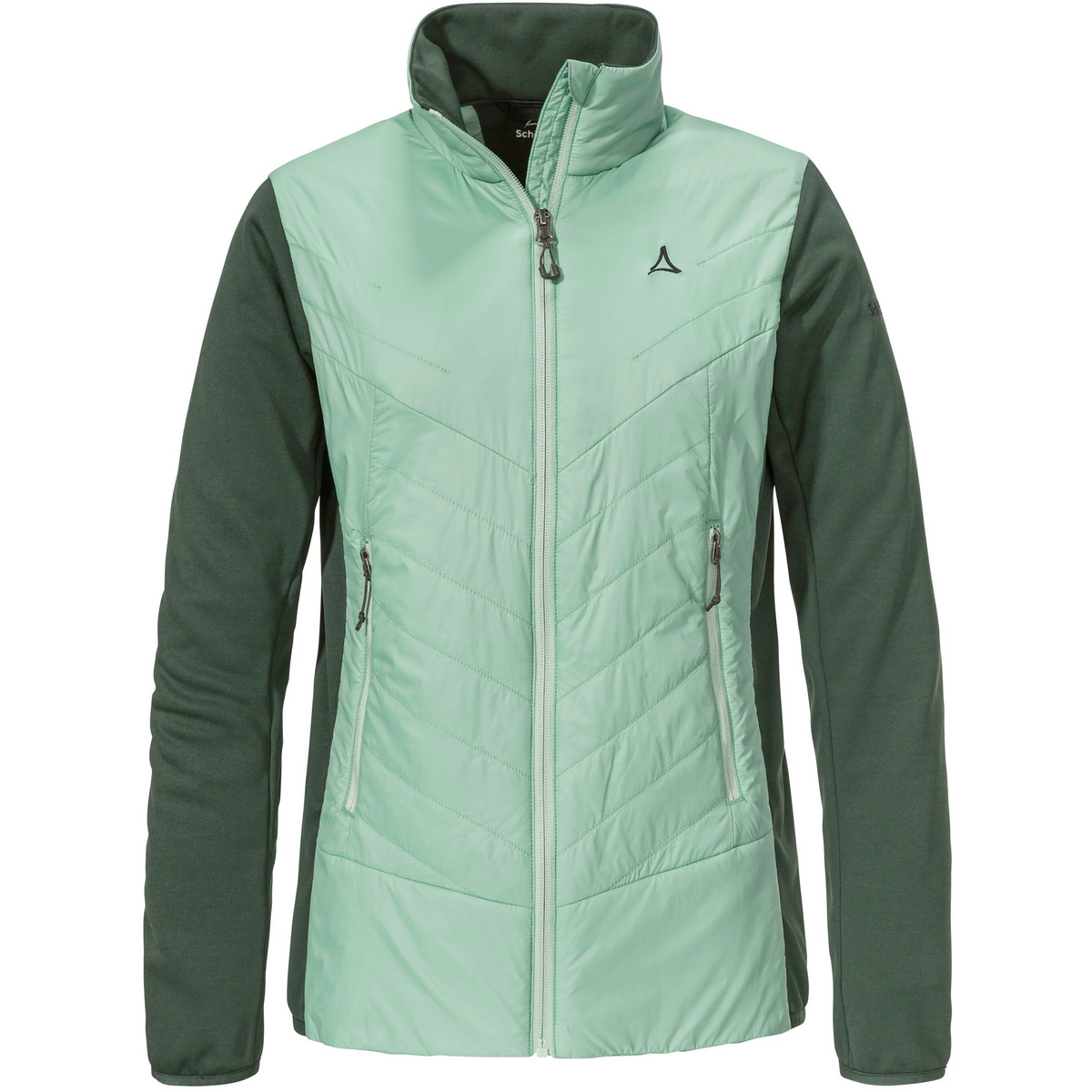 Schöffel Femme Veste Style Cascata Hybrid (taille 4XL, Vert)