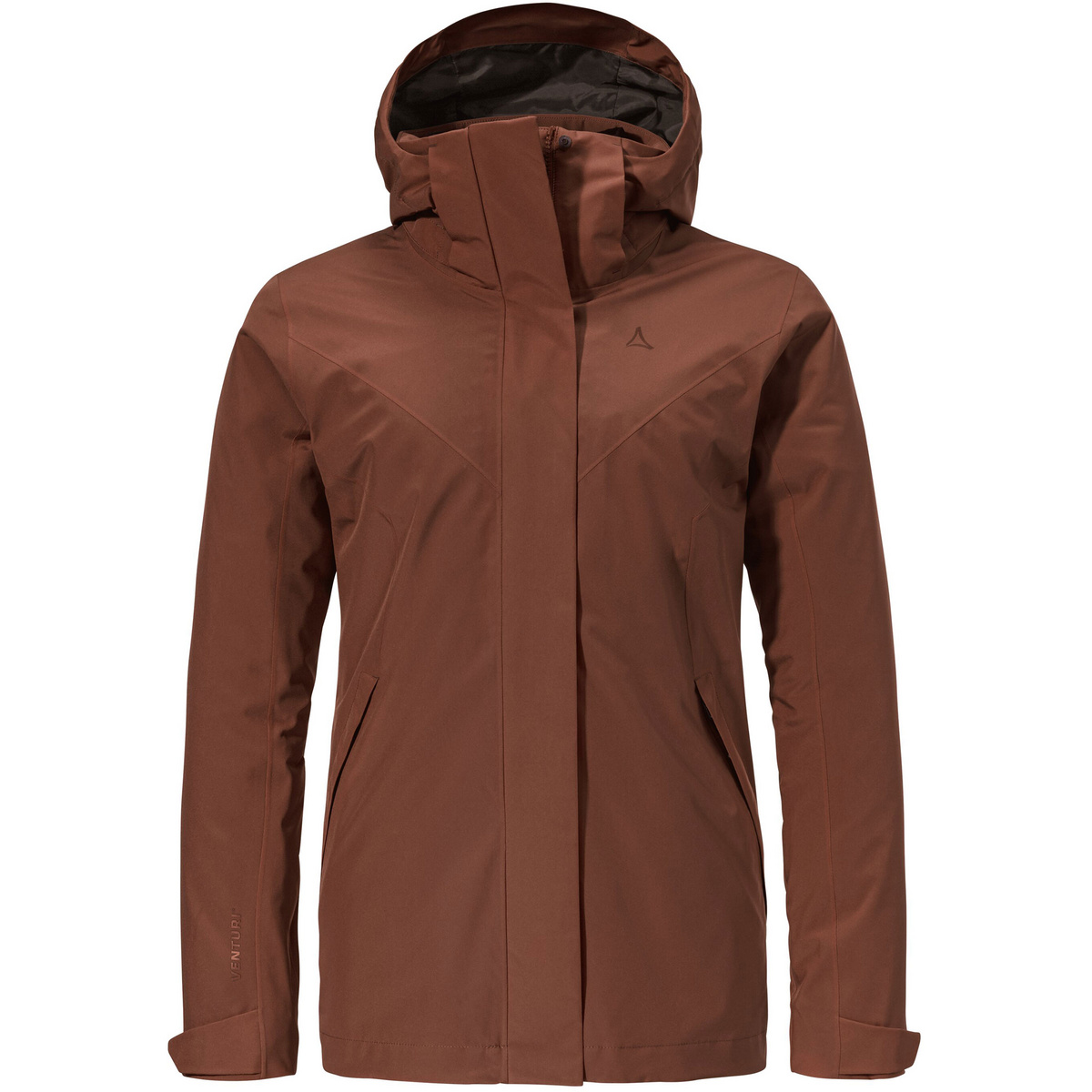 Schöffel Damen Style Tamina 3in1 Jacke (Größe S, braun)