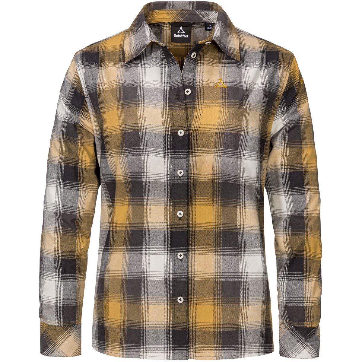 Schöffel Damen Style Limedes Bluse (Größe M, gelb)