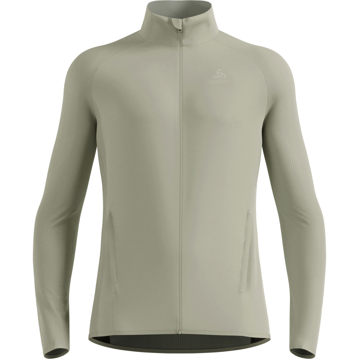 Odlo Herren Zeroweight Warm Hybrid Jacke (Größe M, oliv)