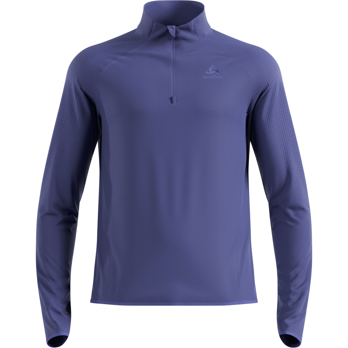 Odlo Herren Zeroweight Warm 1/2 Zip Longsleeve (Größe XXL, lila)