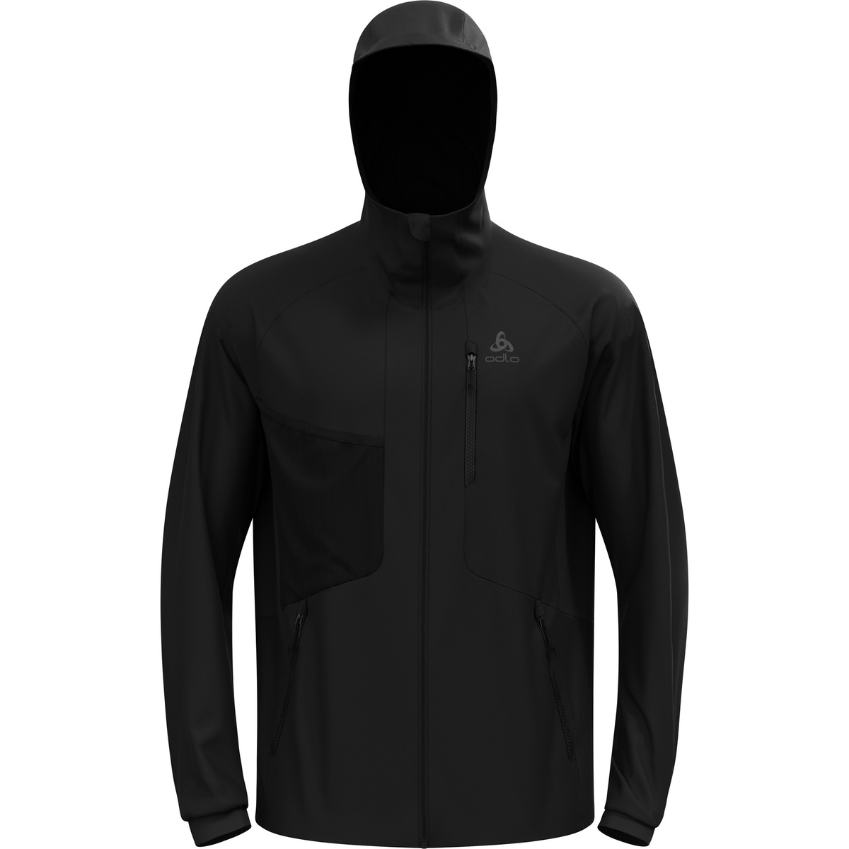 Odlo Herren Zeroweight Windproof X Warm Jacke (Größe L, schwarz)
