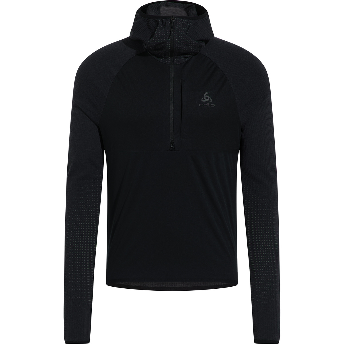 Odlo Homme Anroak Zeroweight Pro Pw Seamless Windproof (taille XXL, Noir)