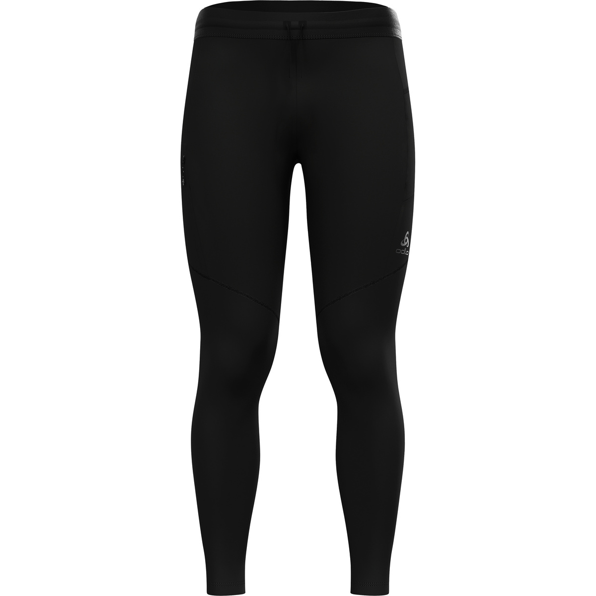 Odlo Herren Zeroweight Pro Windproof Warm Tights (Größe XL, schwarz)