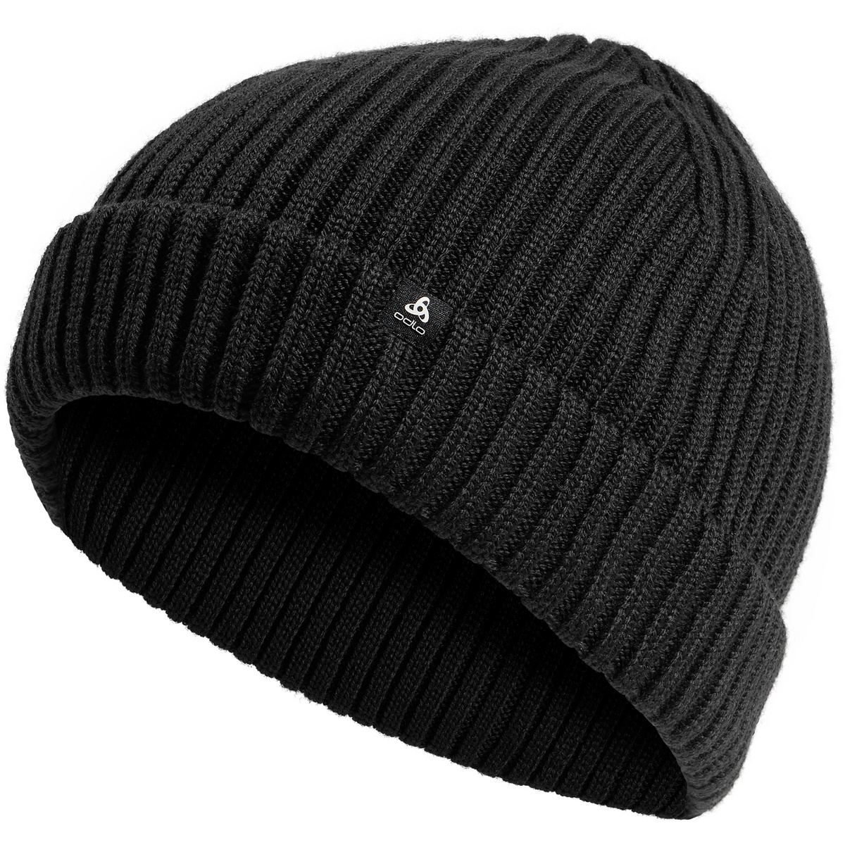 Odlo Merino Warm Heavy Knit Mütze (Größe ONE SIZE, schwarz)
