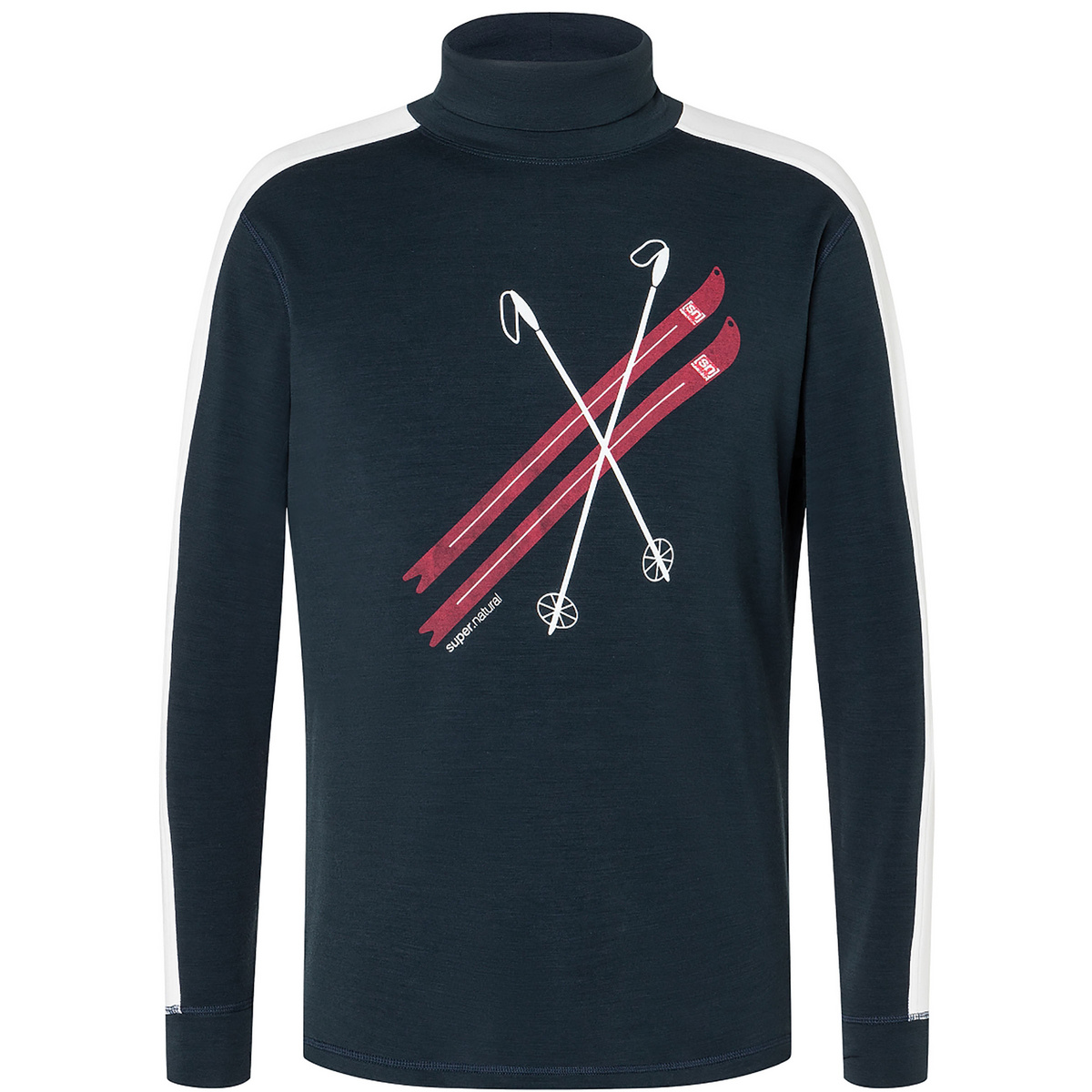 Image of Super.Natural Uomo Maglia a manica lunga Kryssede Ski Roll Neck