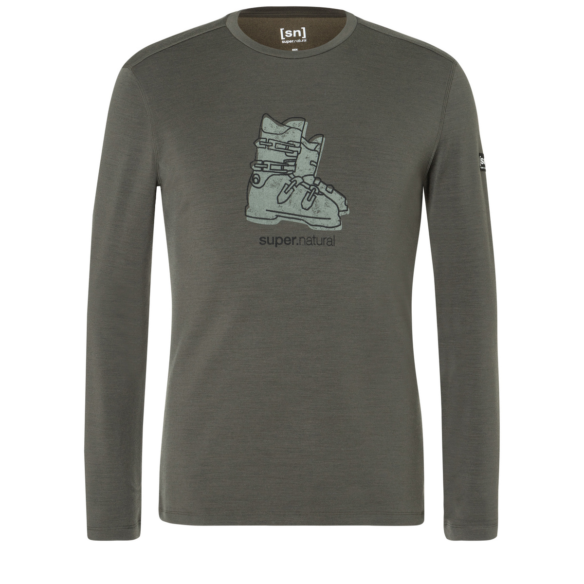 Image of Super.Natural Uomo Maglia a manica lunga Lets Shoe Brush