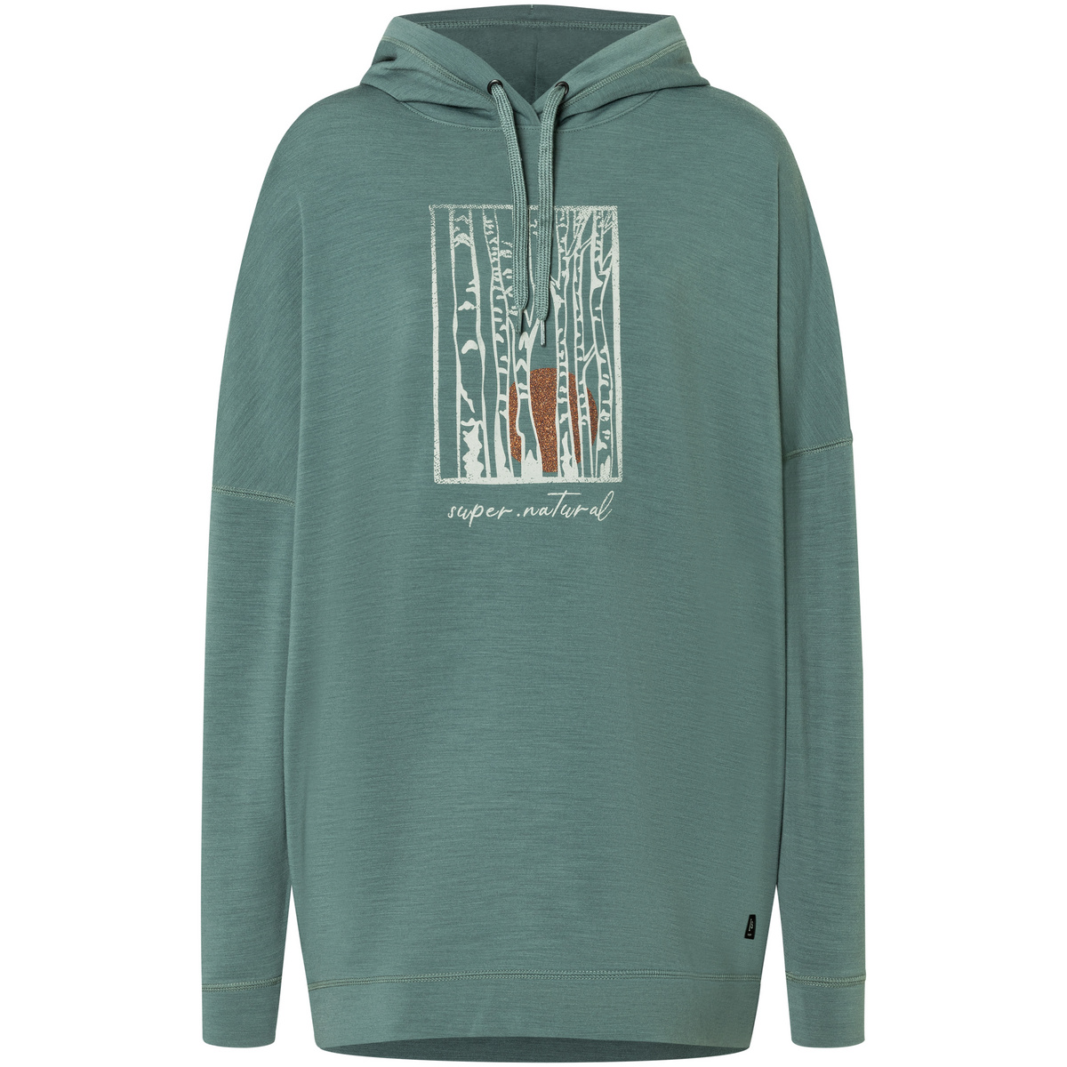 Image of Super.Natural Donna Felpa con cappuccio Sunbirch