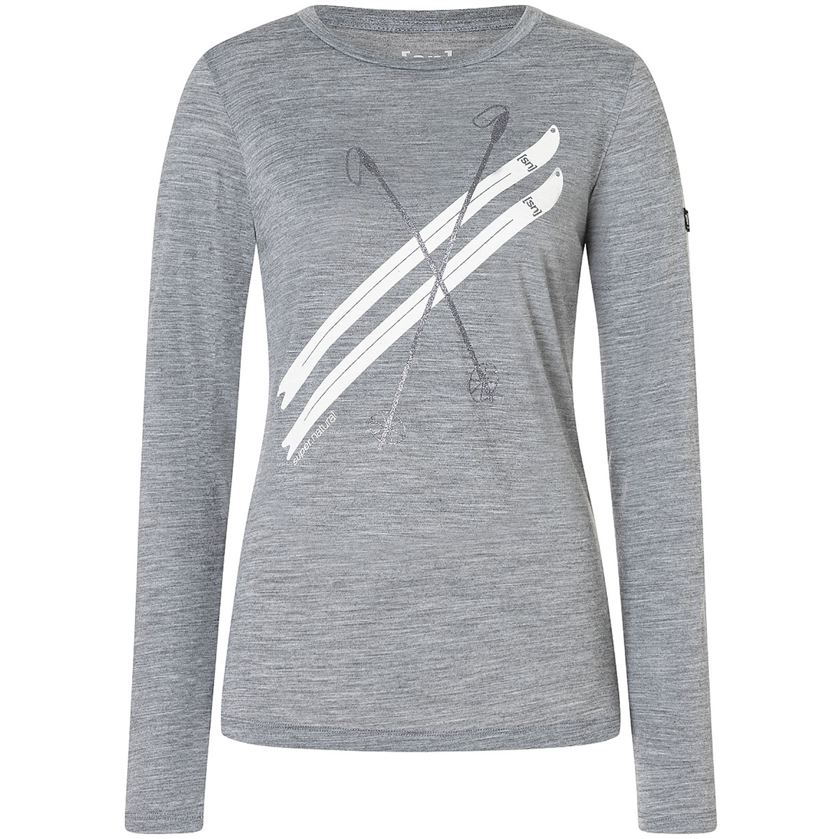 Image of Super.Natural Donna Maglia a manica lunga Kryssede Ski