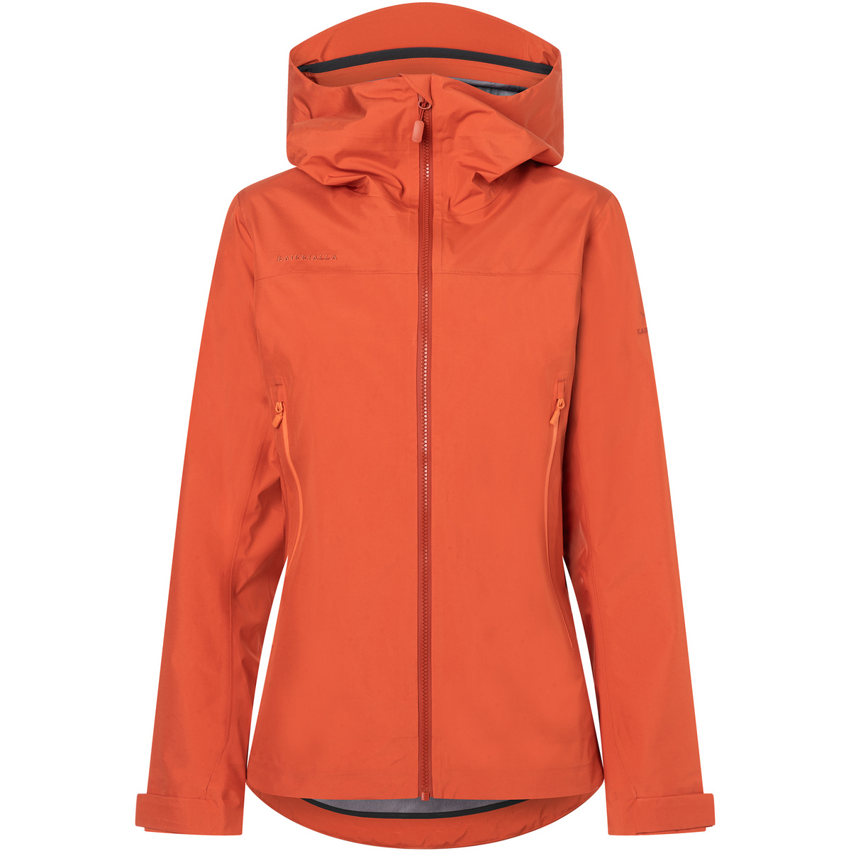 Bergzeit Basics Damen Kaikkialla Ahmas Jacke (Größe XS, orange)
