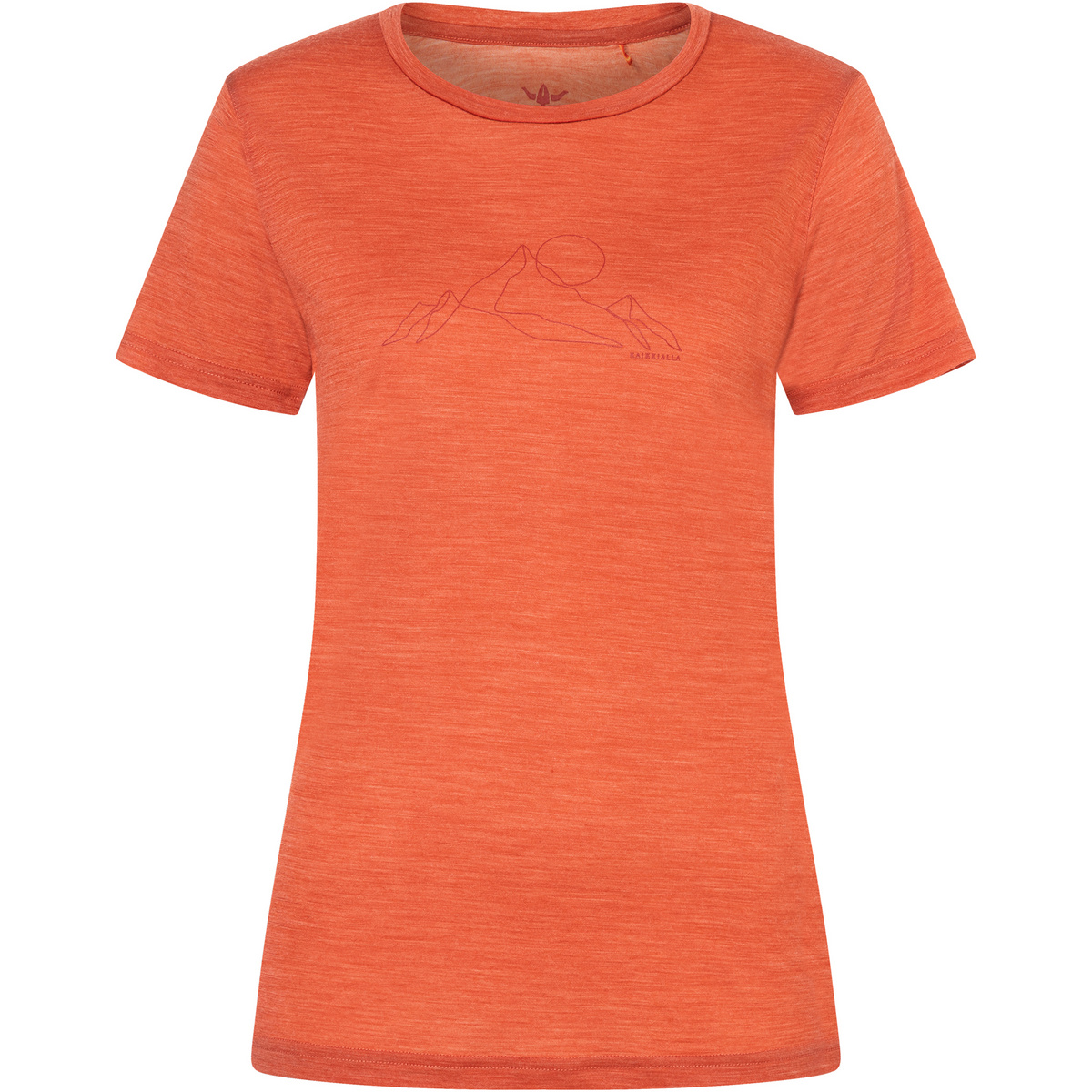 Bergzeit Basics Damen Kaikkialla Kivisuo T-Shirt (Größe XS, orange)