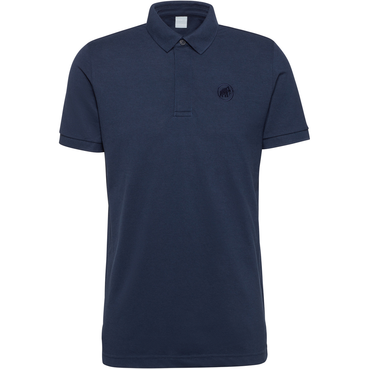 Mammut Uomo Maglietta Logo Polo (Taglia L, Blu)