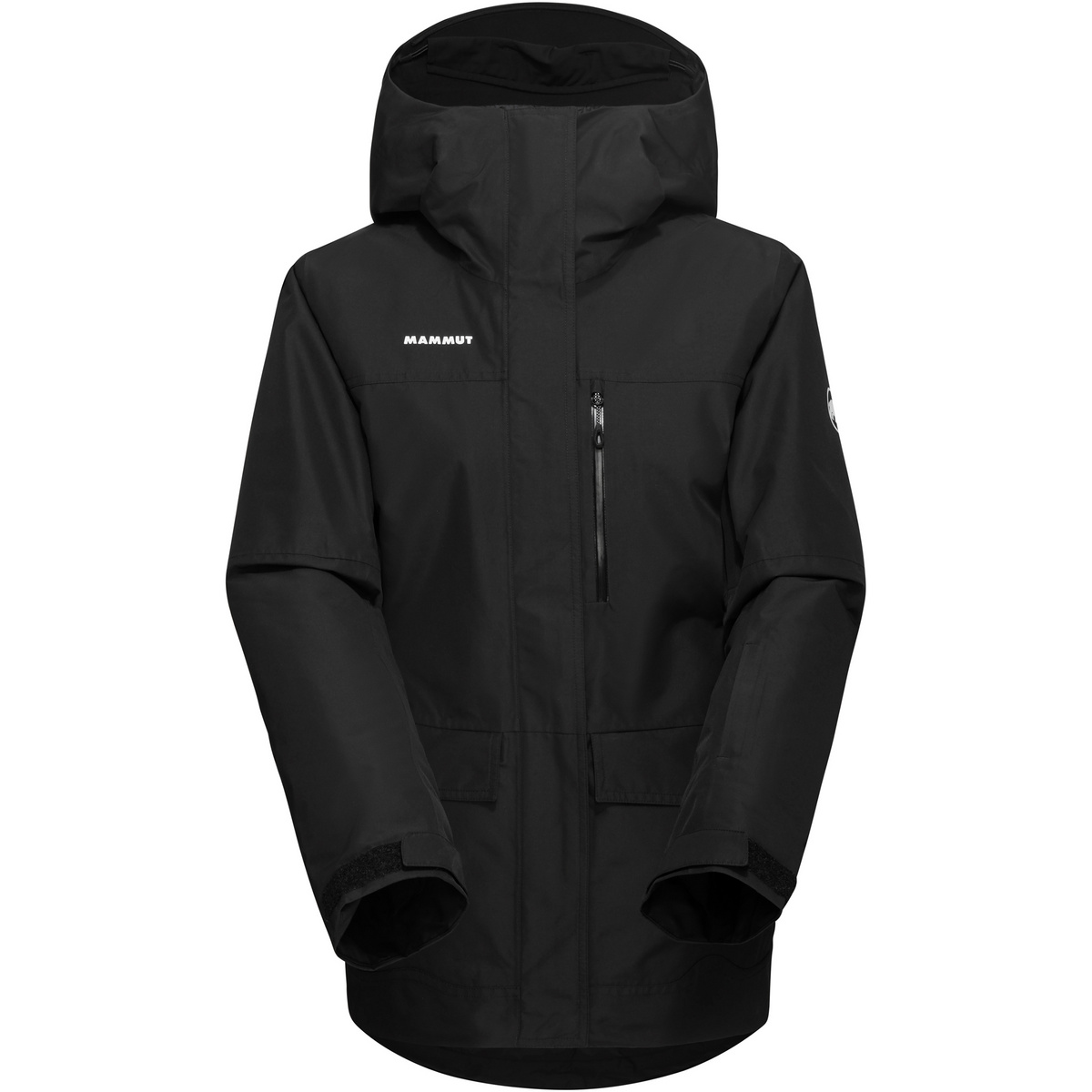 Mammut Damen Fall Line HS Thermo Hoodie Jacke (Größe M, schwarz)