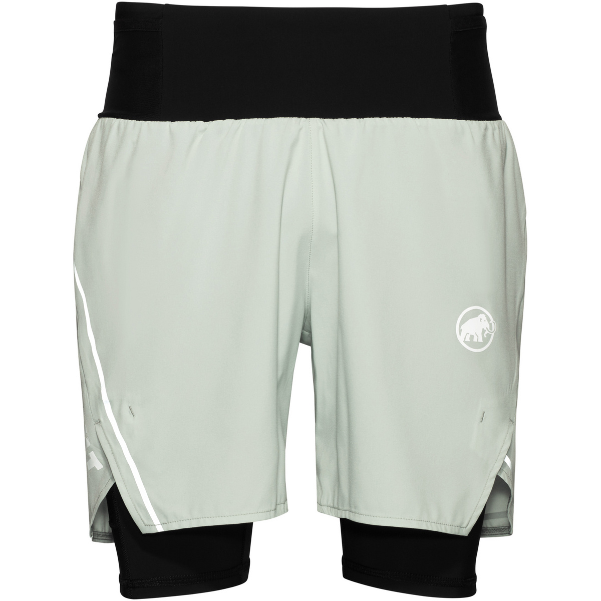 Mammut Uomo Pantaloncini Aenergy TR 2 in 1 (Taglia S, Verde)