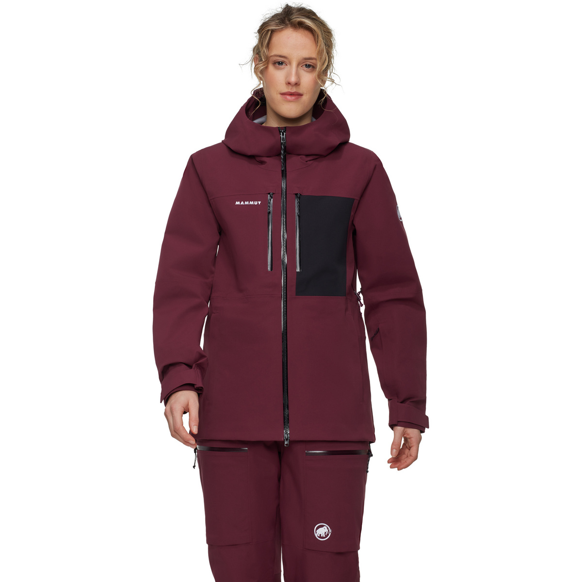 Mammut Damen Stoney HS Hoodie Jacke (Größe S, lila)
