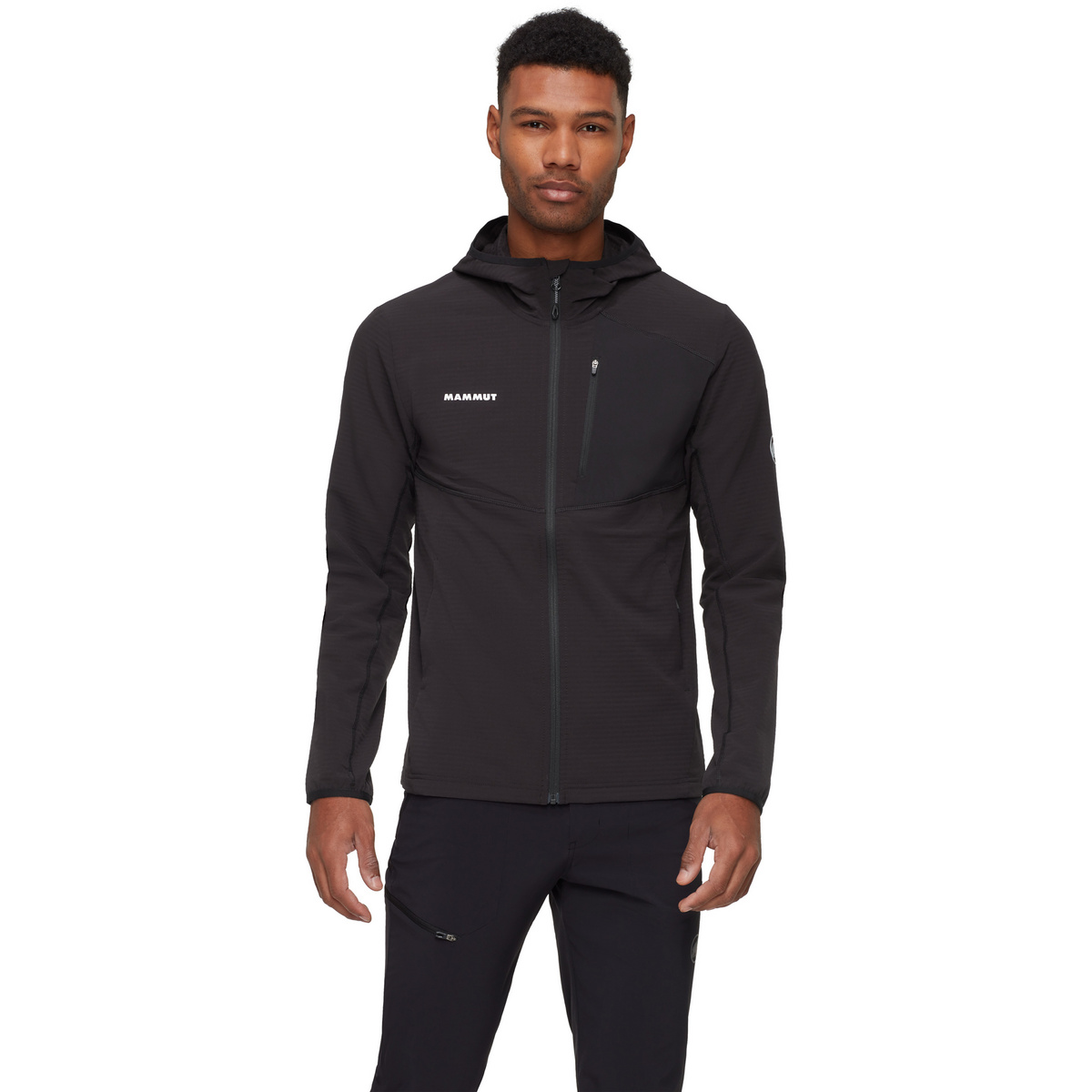 Mammut Herren Madris Light ML Hoodie Jacke (Größe M, schwarz)