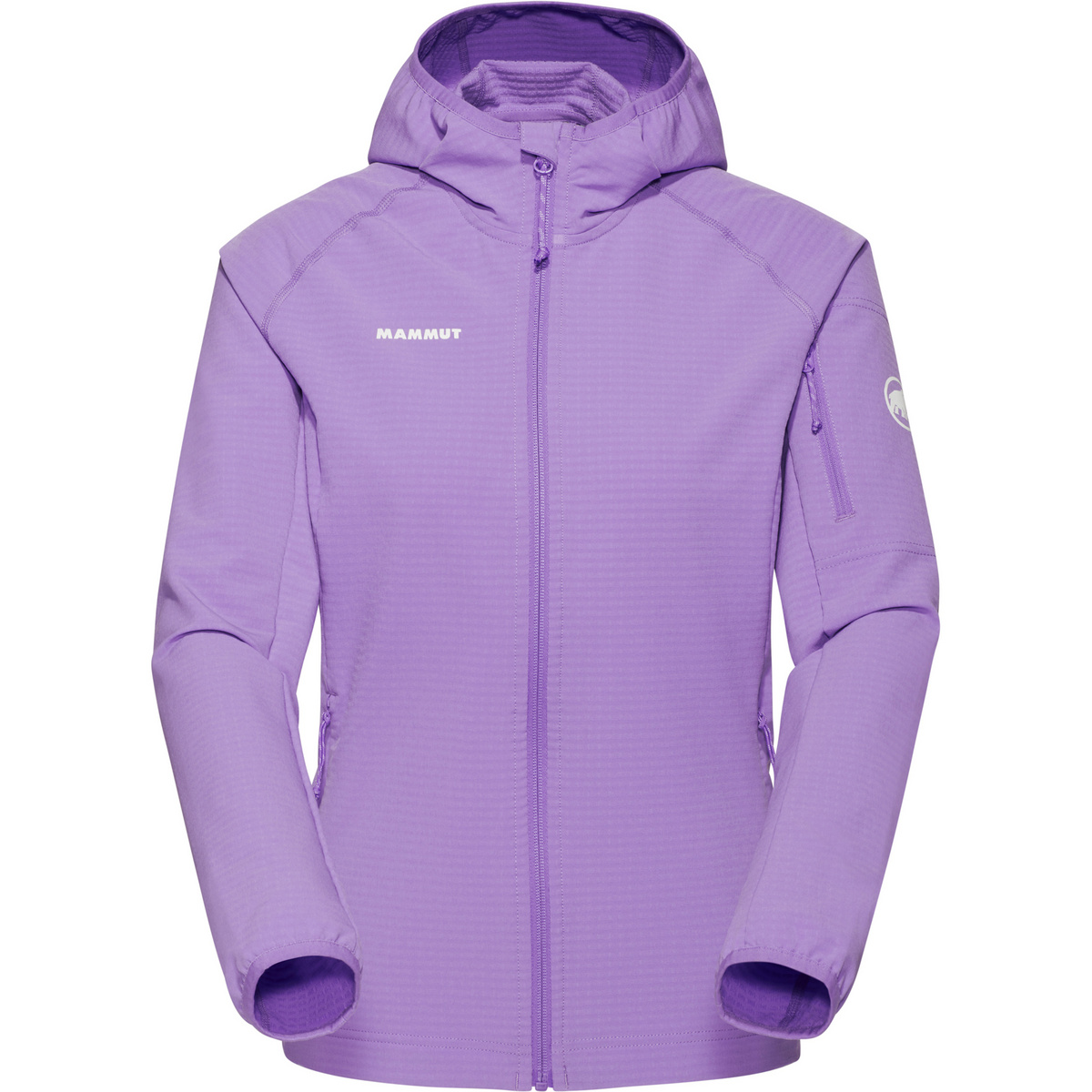 Mammut Damen Madris Light ML Hoodie Jacke (Größe S, lila)