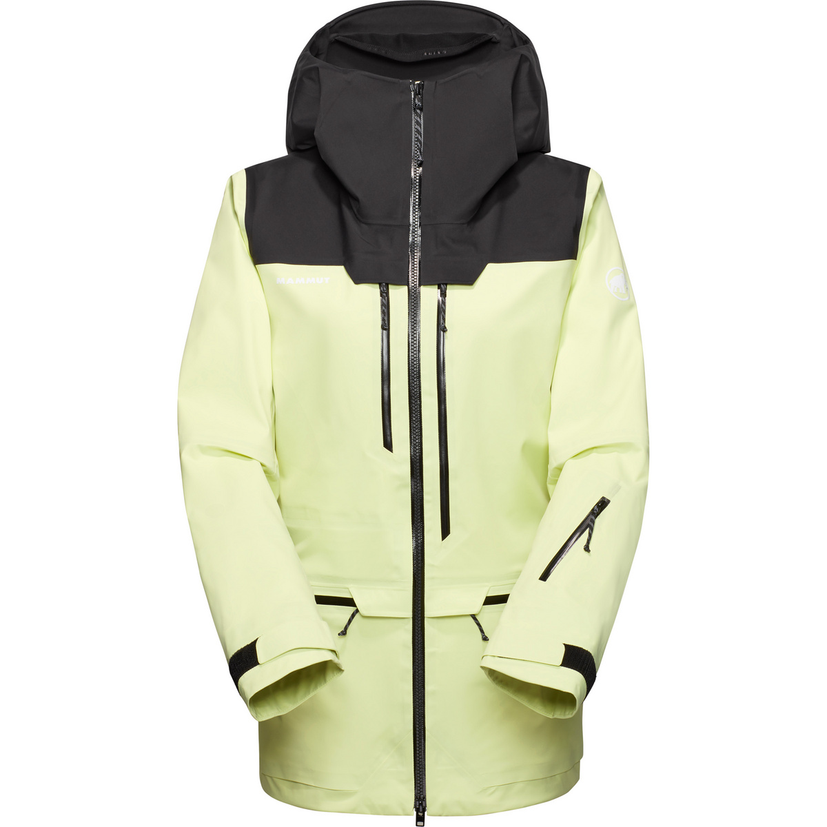 Mammut Damen Haldigrat HS Hoodie Jacke (Größe S, gelb)