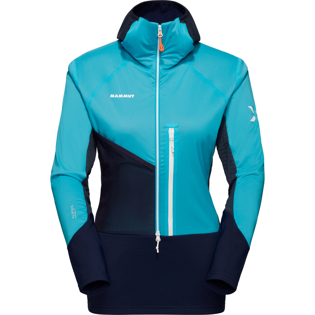 Mammut Damen Eiger Speed ML Hybrid HZ Jacke (Größe XL, blau)