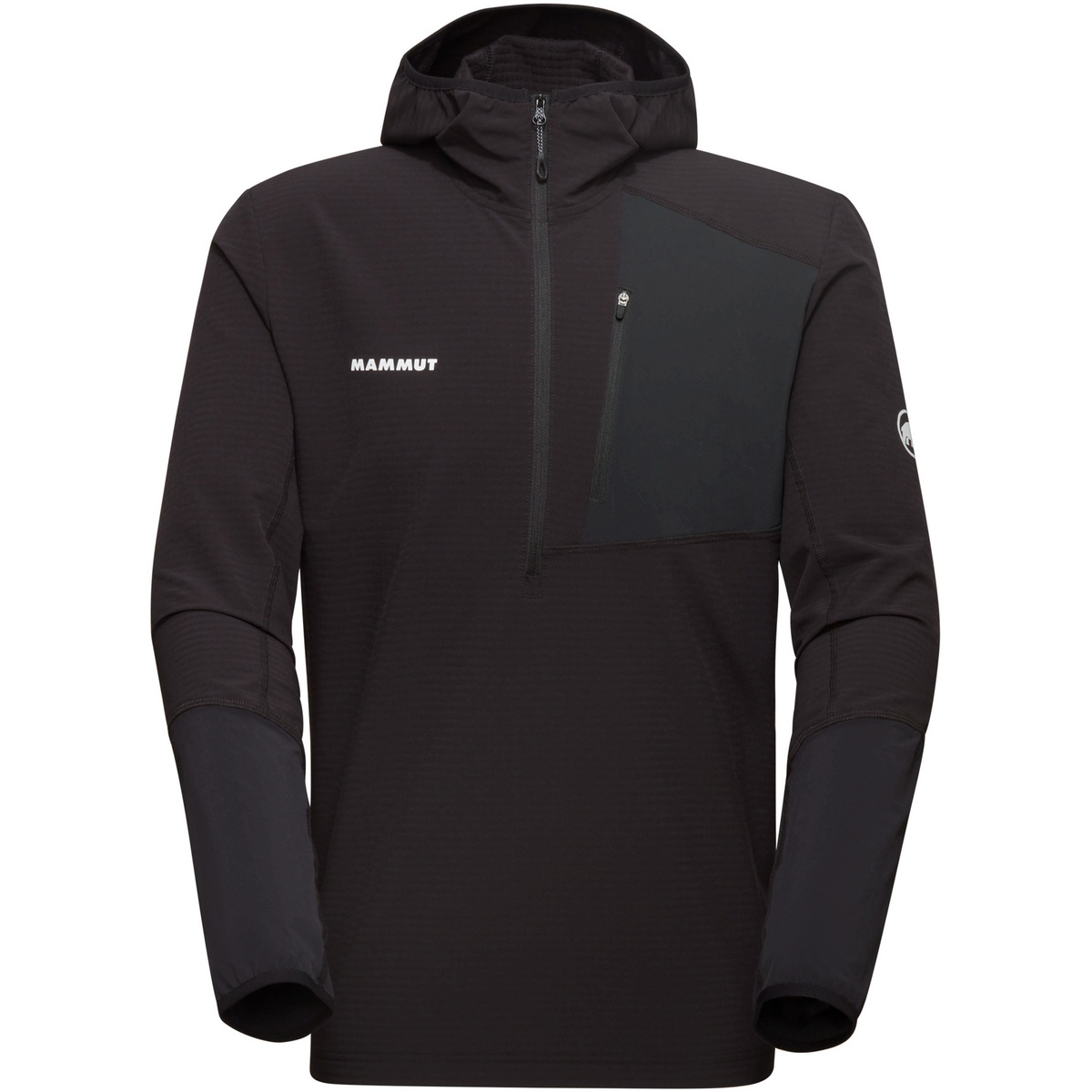 Mammut Uomo Giacca Madris Light ML HZ (Taglia S, Nero)