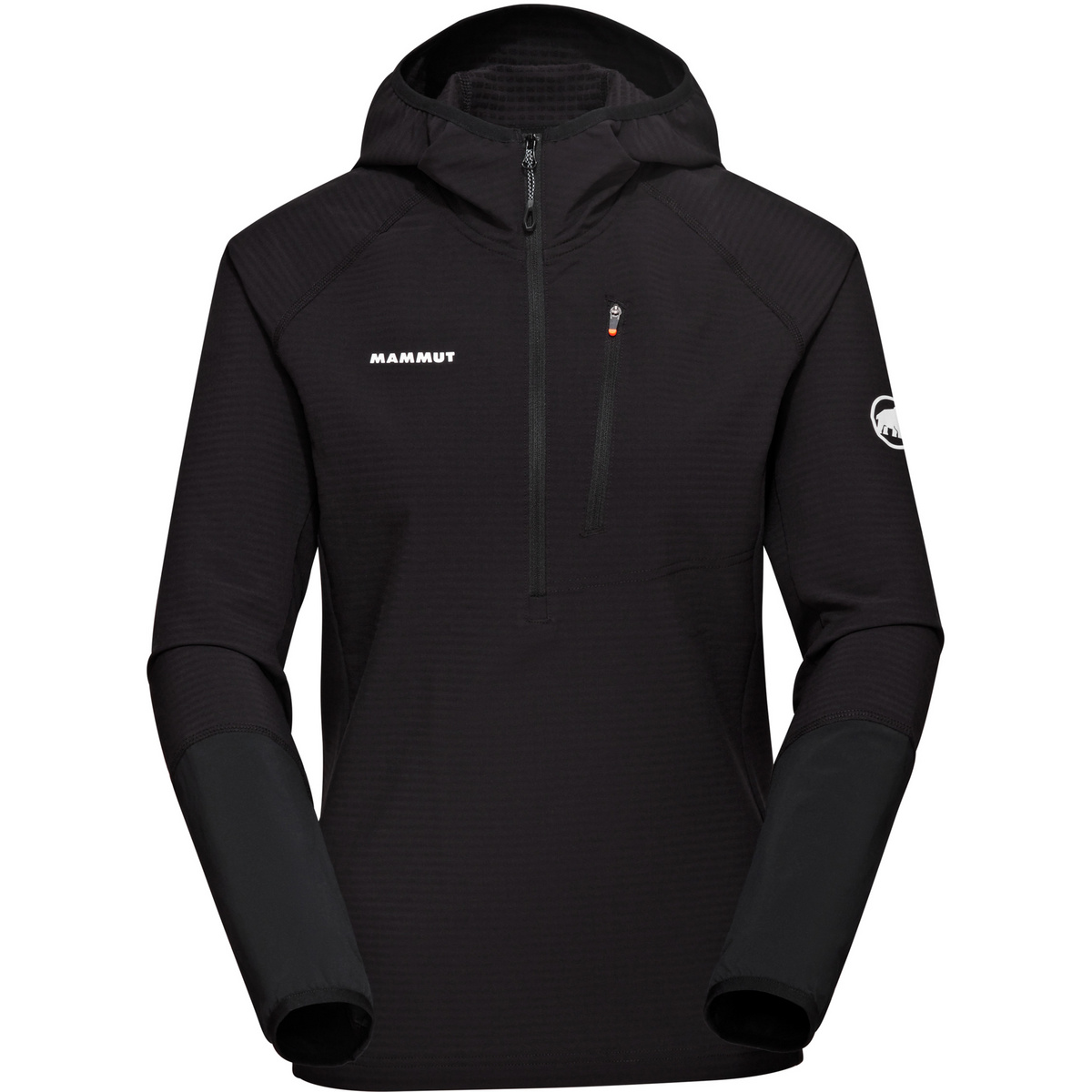 Image of Mammut Donna Felpa con cappuccio Madris Light ML Half Zip