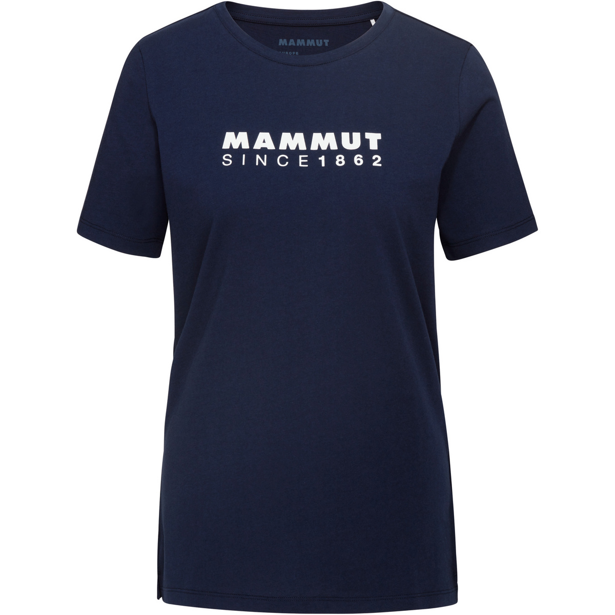 Mammut Donna Maglietta Core Logo (Taglia XS, Blu)