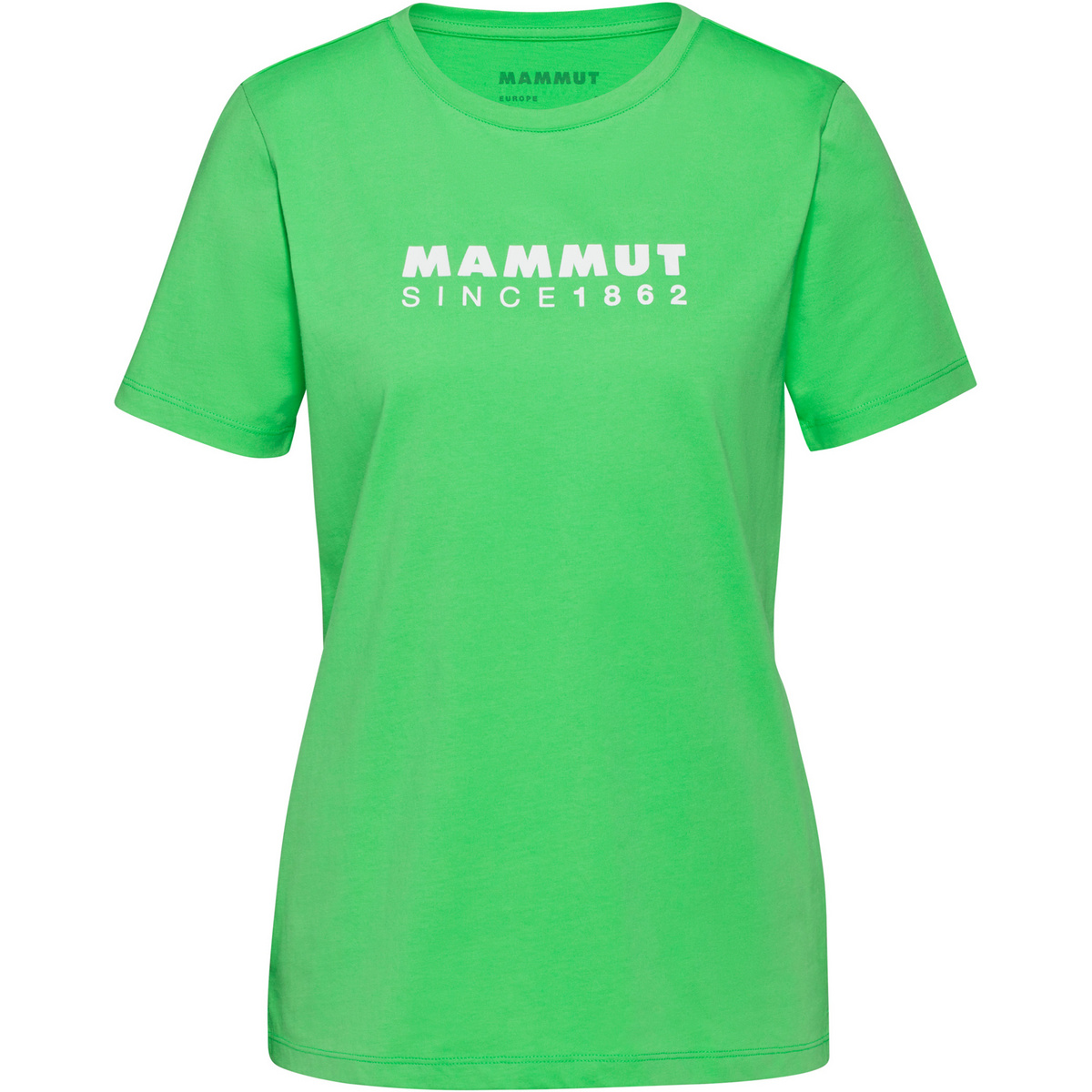 Mammut Donna Maglietta Core Logo (Taglia XS, Verde)