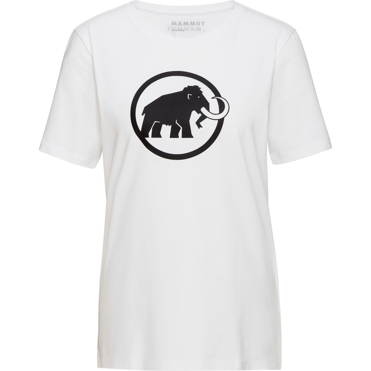 Mammut Donna Maglietta Core Classic (Taglia L, Bianco)