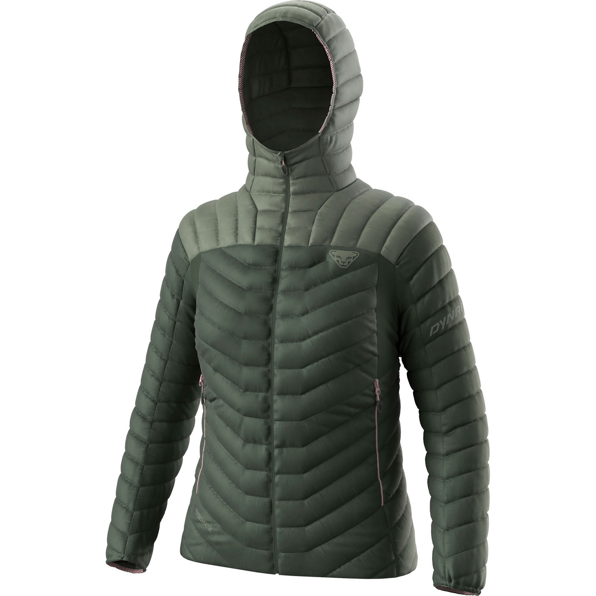 Dynafit Damen Ridge Ultralight Down Jacke (Größe M, oliv)