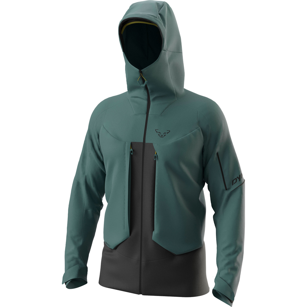 Dynafit Homme Veste Tigard 3L Stretch (taille L, Bleu)