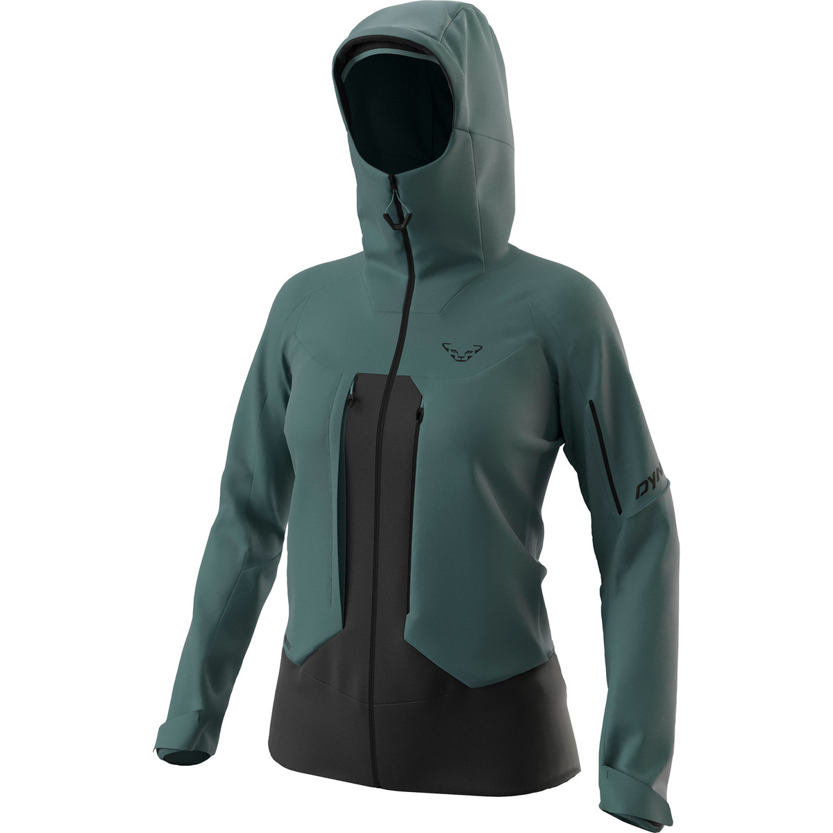 Dynafit Femme Veste Tigard 3L Stretch (taille L, Bleu)