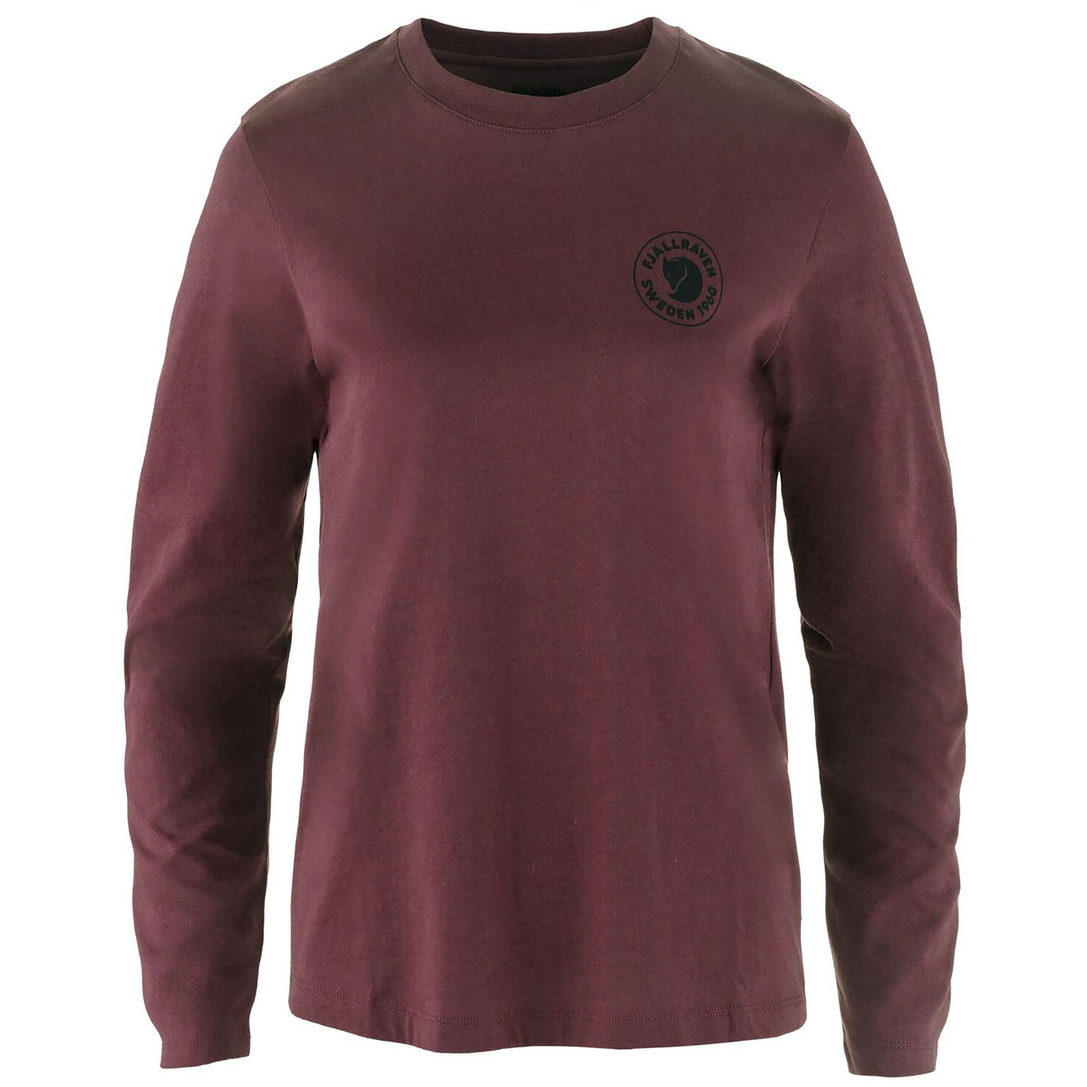 Fjällräven Damen 1960 Logo Longsleeve (Größe S, rot)
