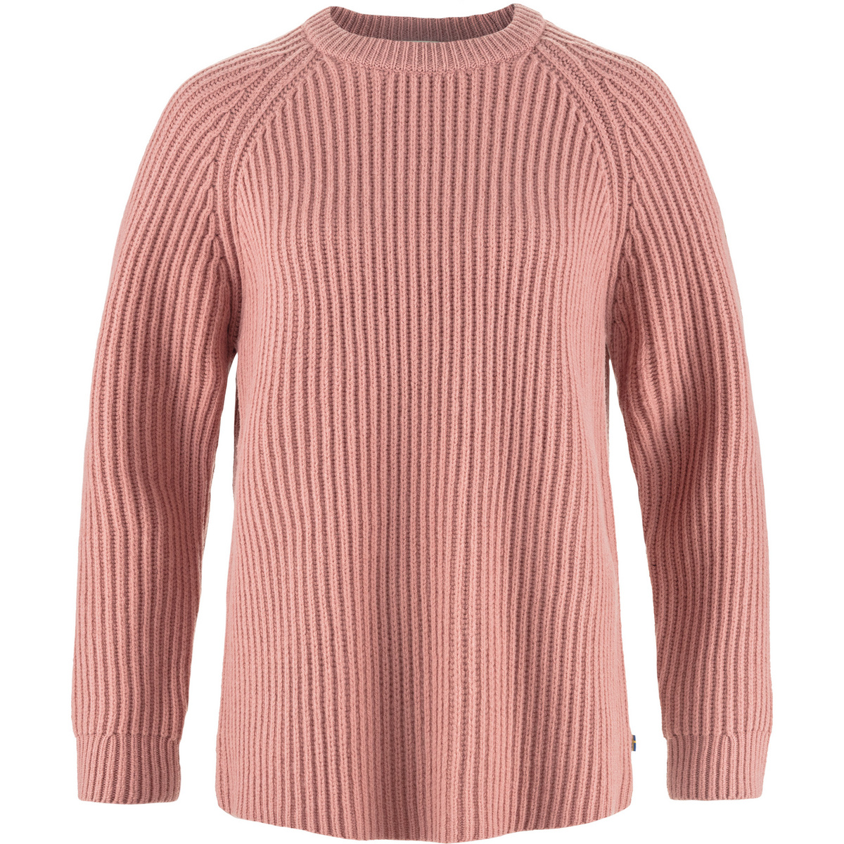 Fjällräven Donna Pullover Övik Rib (Taglia M, rosa)