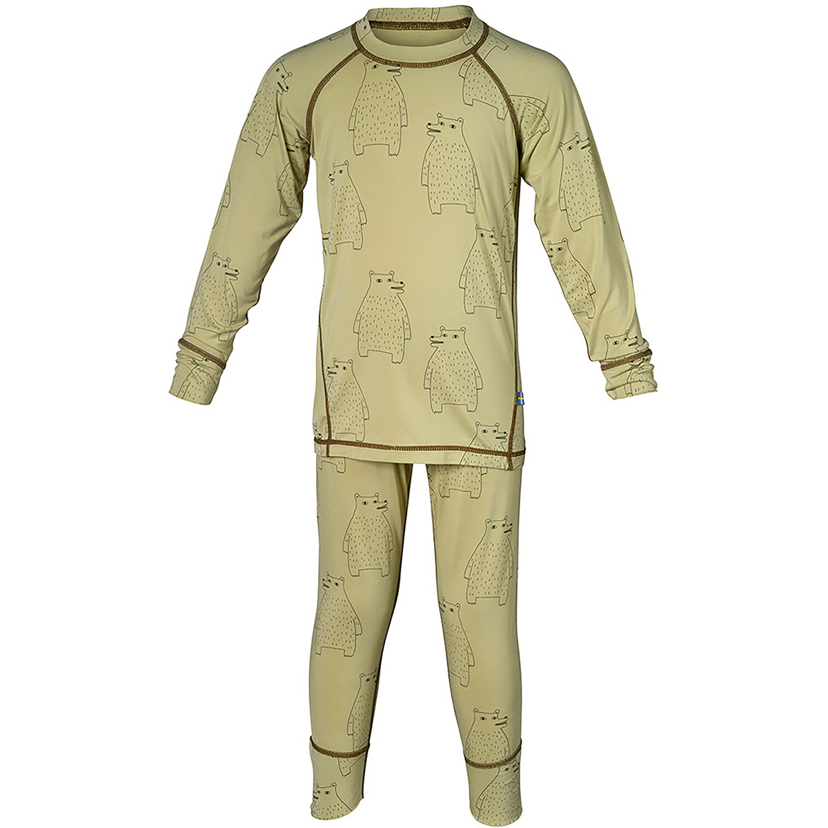 Image of Isbjörn of Sweden Bambino Set baselayer Polarbear