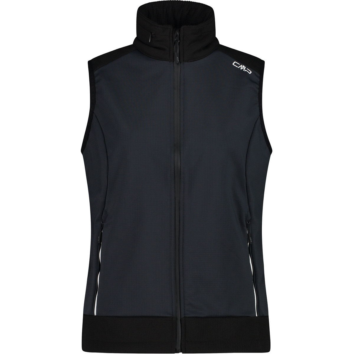 CMP Femme Gilet Hoodie (taille XXL, Gris)