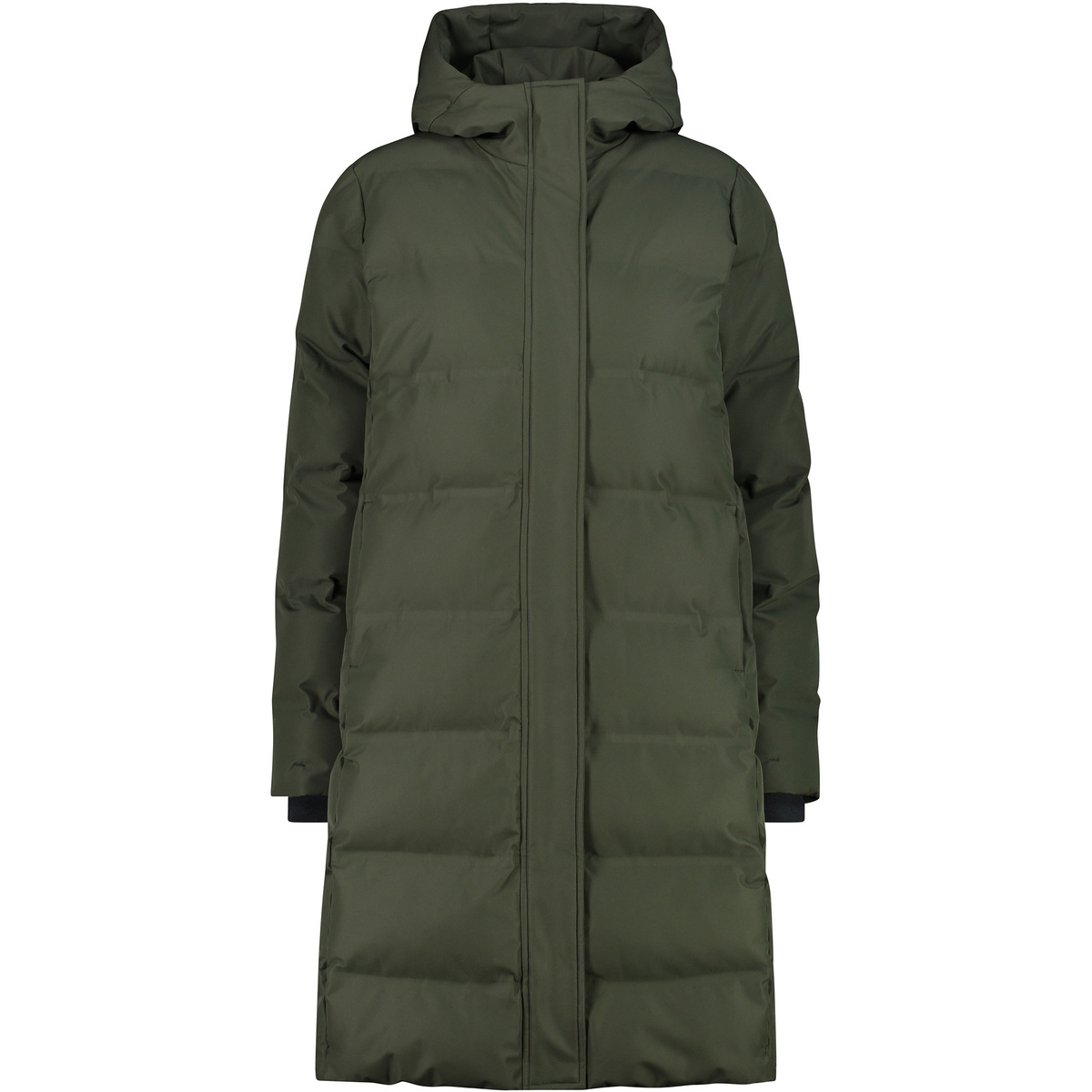CMP Femme Manteau Hoodie (taille XXL, Vert)