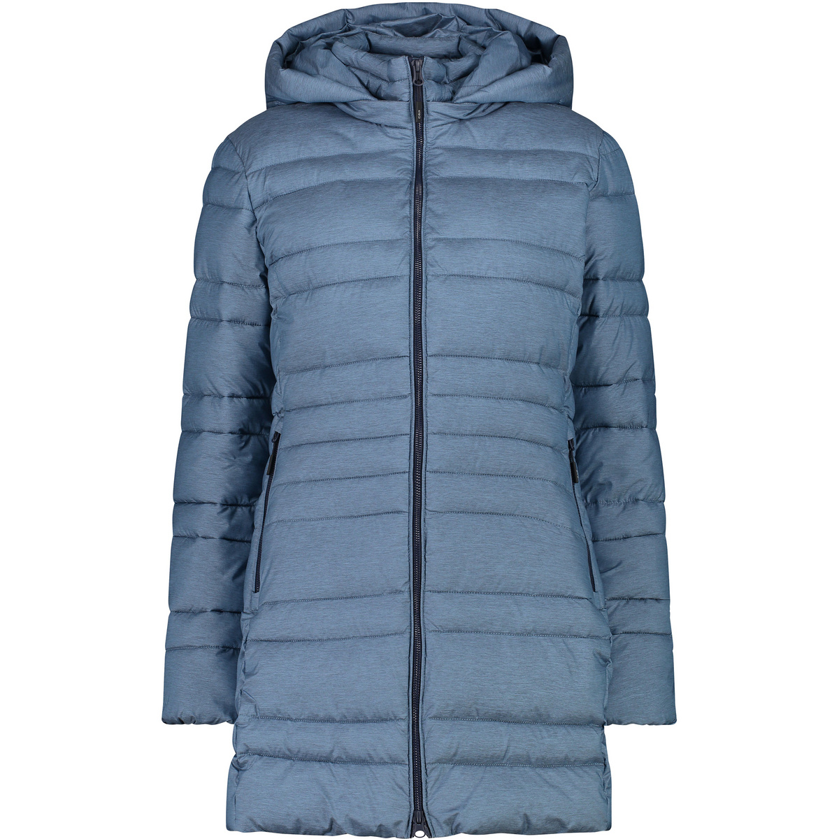 CMP Damen Snaps Hoodie Parka (Größe XS, blau)