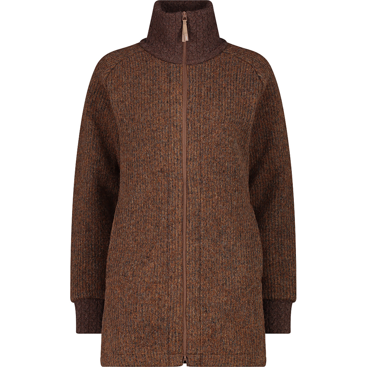 CMP Femme Manteau (taille L, Brun)