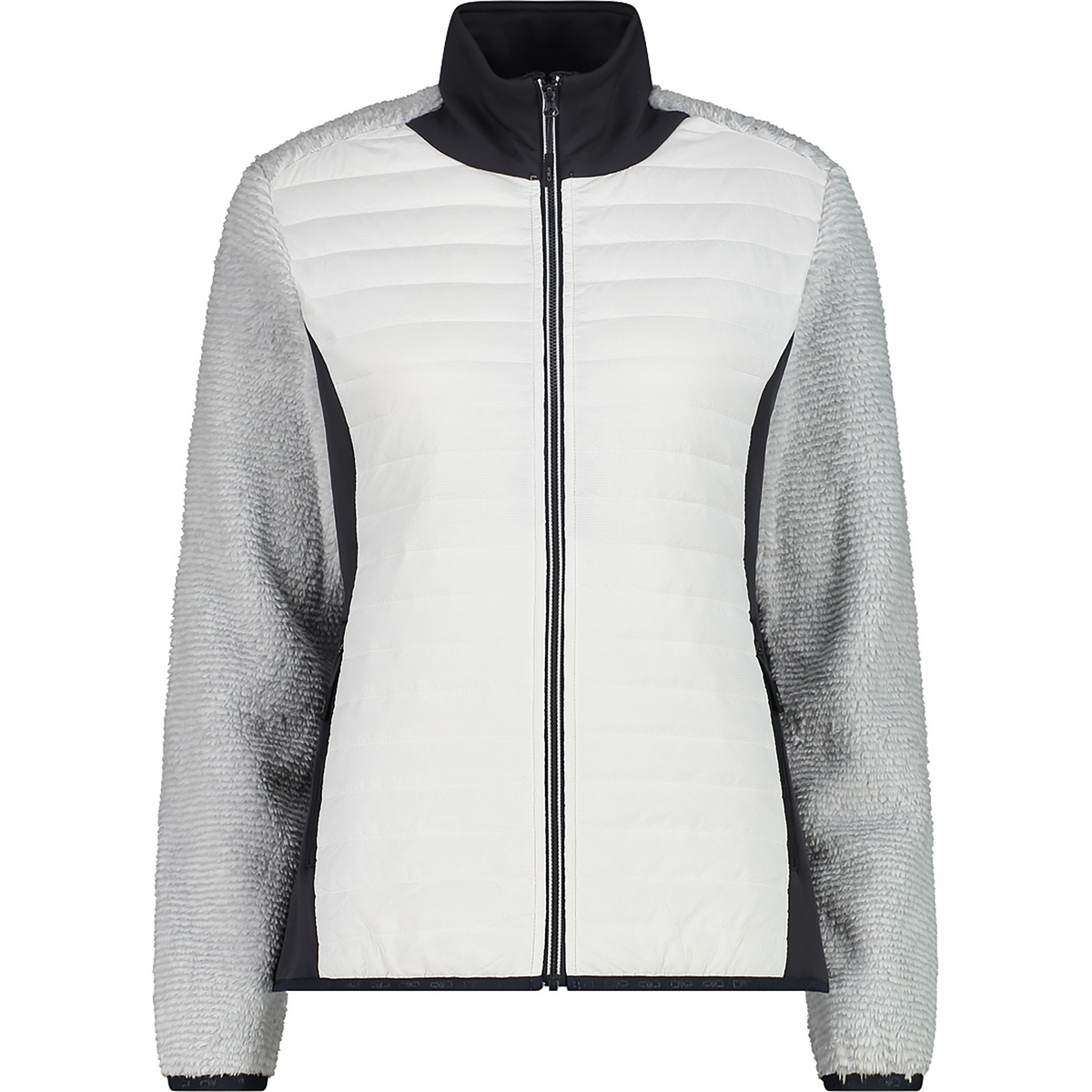 CMP Femme Veste Hybrid (taille L, Gris)