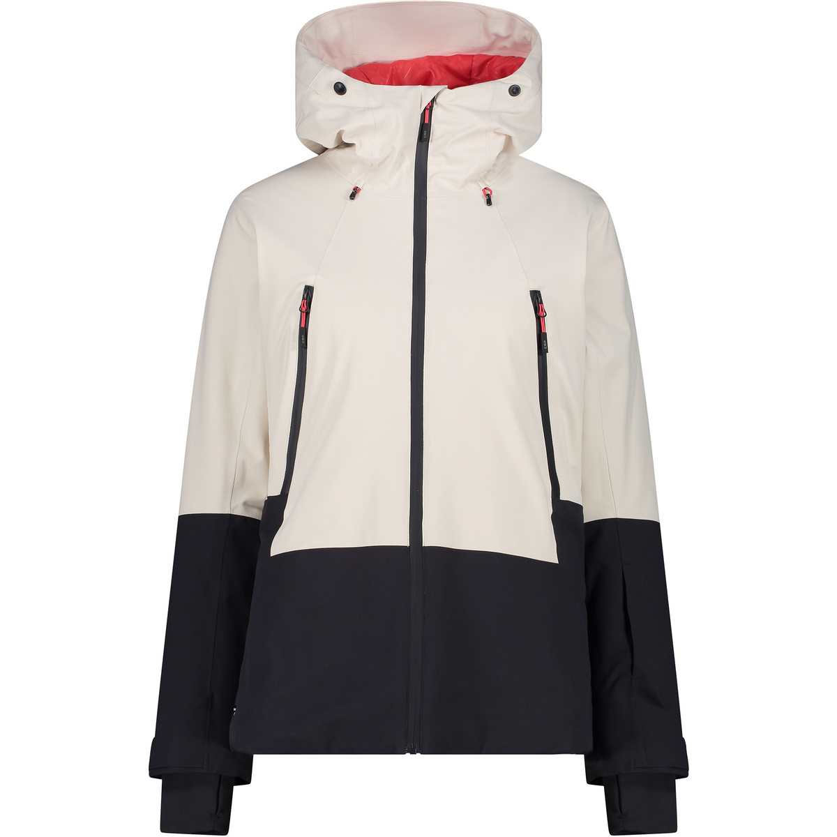 CMP Femme Veste Hoodie (taille XL, Beige)